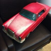 ICHIKO イチコー 特大 61cm ブリキ 車 メルセデスベンツ 300SE 日本製